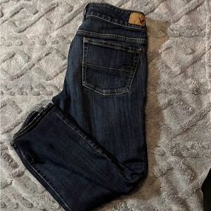 American Eagle Outfitters Dark Indigo Skinny Jeans
